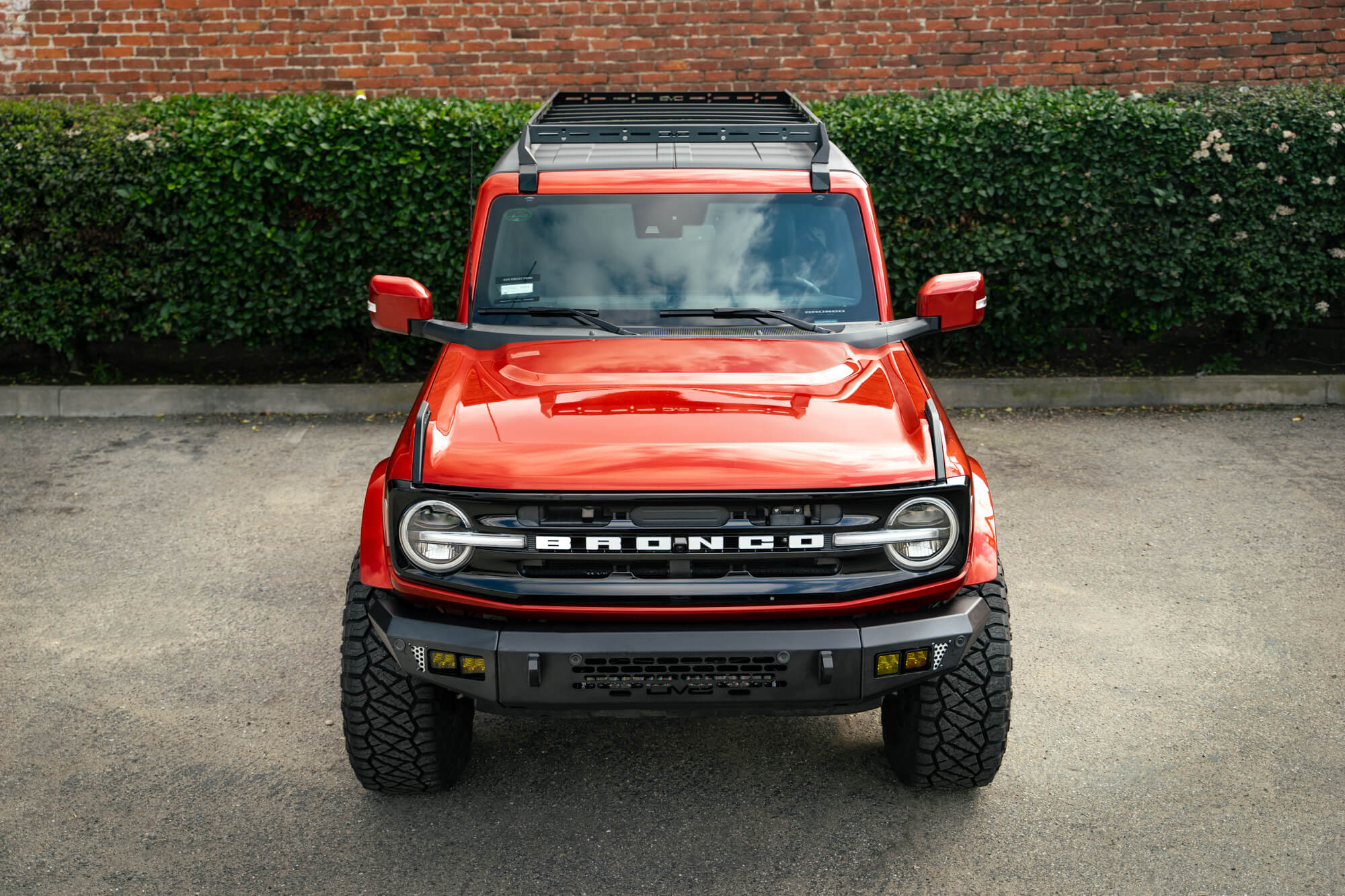 2021 2024 Ford Bronco 2 Door Hard Top Roof Rack DV8 Offroad