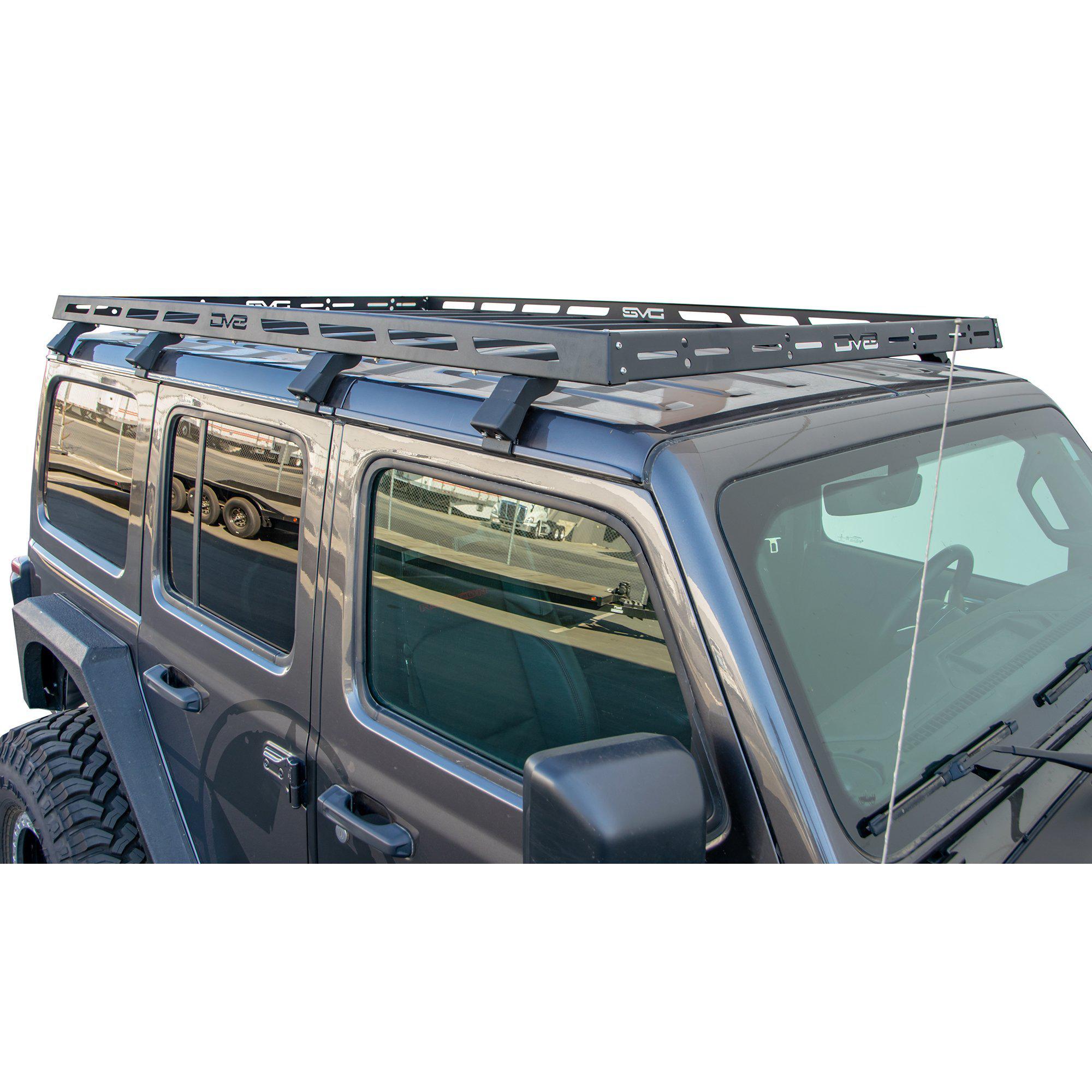 2018 2025 Jeep Wrangler 4 Door Roof Rack DV8 Offroad