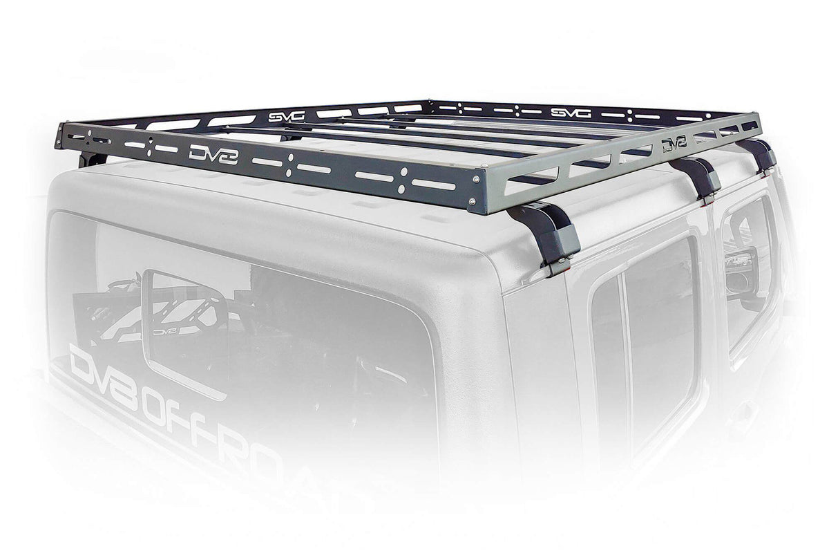2018 2025 Jeep Gladiator JT Wrangler JL 2 Doors Roof Rack DV8 Offroad