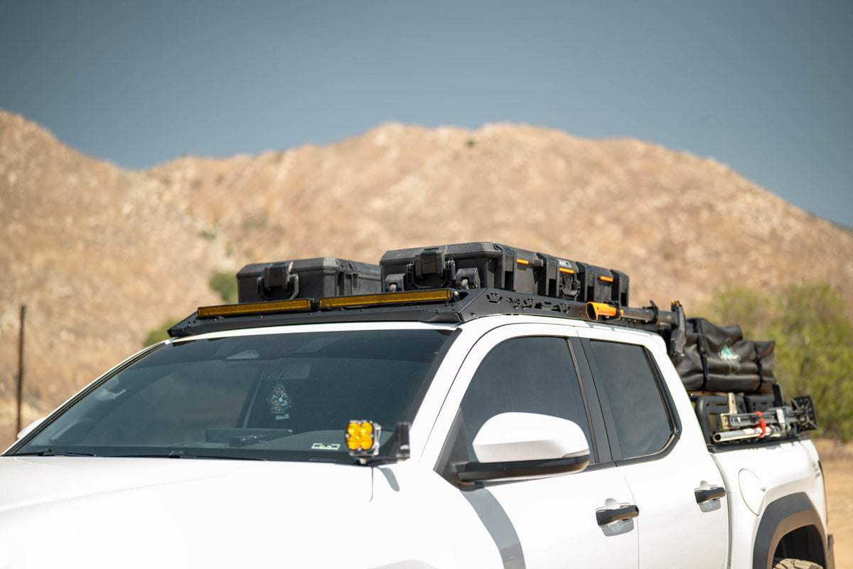 2024 2025 Toyota Tacoma Roof Rack Light Mount DV8 Offroad
