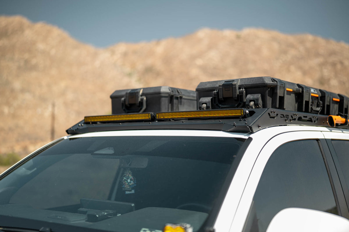 2024 2025 Toyota Tacoma Roof Rack Light Mount DV8 Offroad