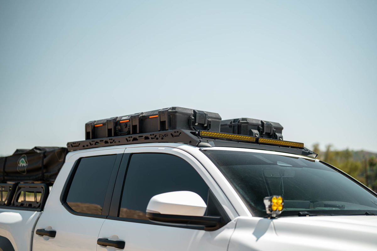 2024 2025 Toyota Tacoma Roof Rack Light Mount DV8 Offroad