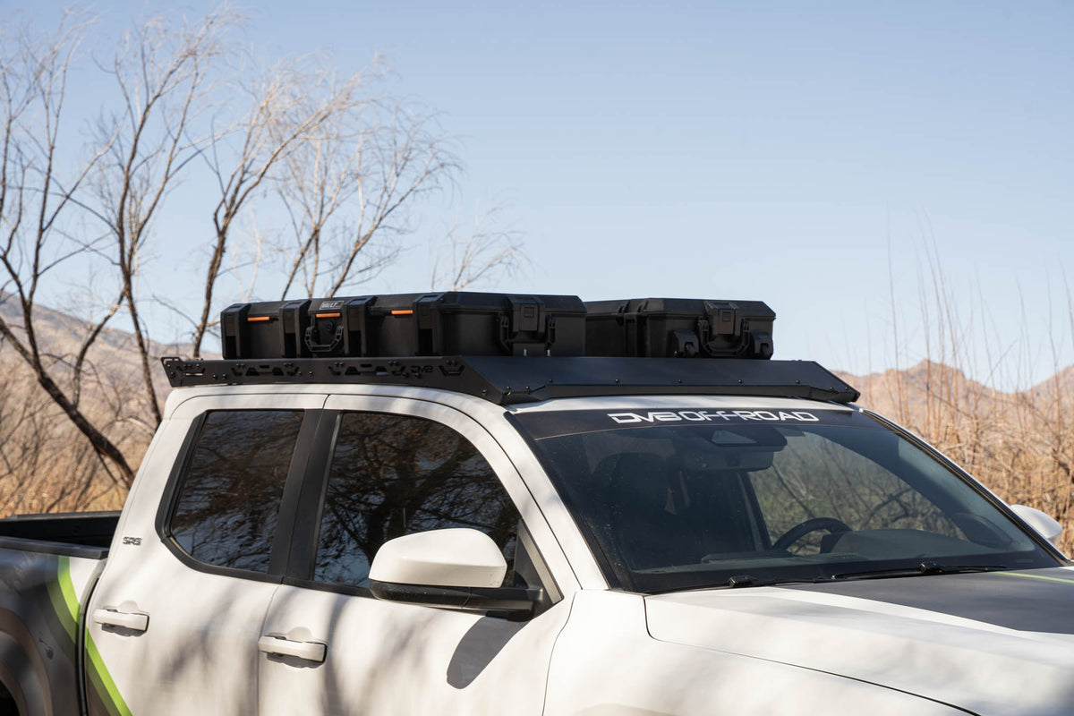 2024 2025 Toyota Tacoma Double Cab Roof Rack DV8 Offroad