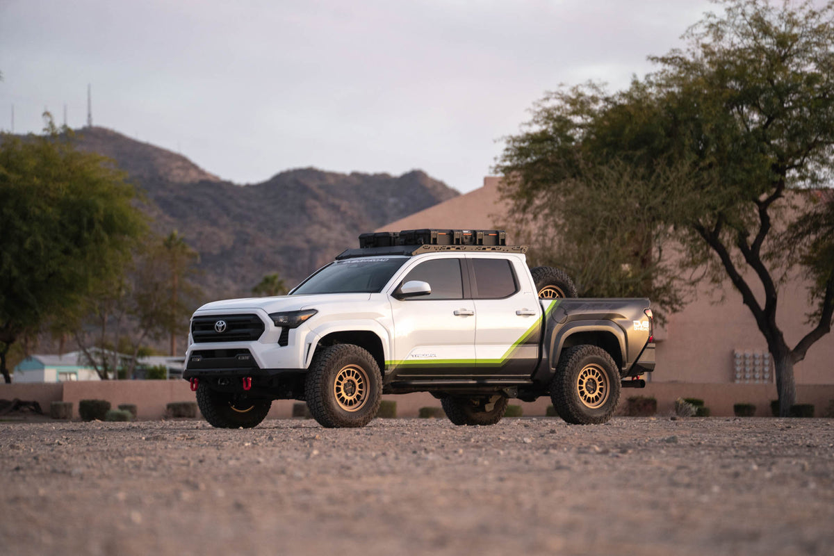 2024 2025 Toyota Tacoma Double Cab Roof Rack DV8 Offroad