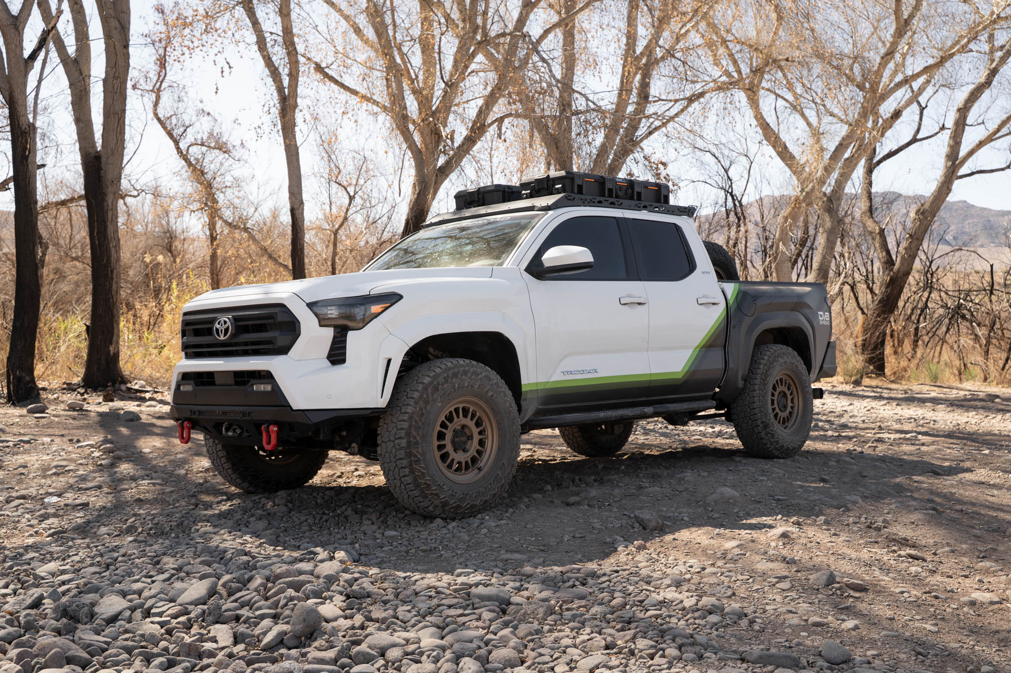 2024 2025 Toyota Tacoma Double Cab Roof Rack DV8 Offroad