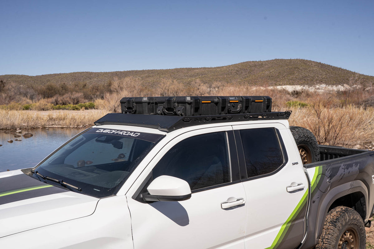 2024 2025 Toyota Tacoma Double Cab Roof Rack DV8 Offroad
