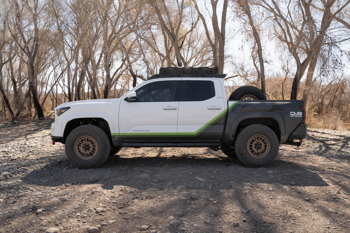 2024 2025 Toyota Tacoma Double Cab Roof Rack DV8 Offroad