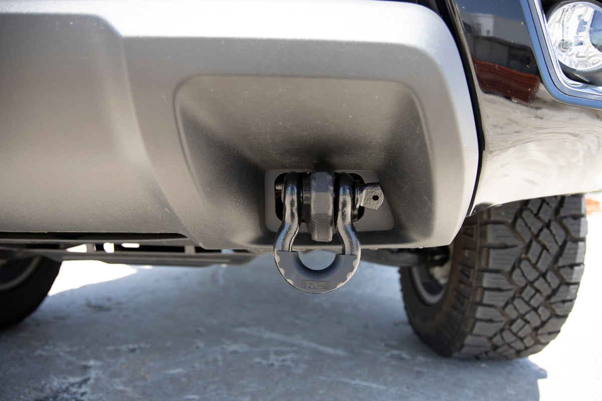 Tow Hook to Shackle Bracket Mount Only Chevy Colorado 2WD/4WD (2015-2022) Rough Country