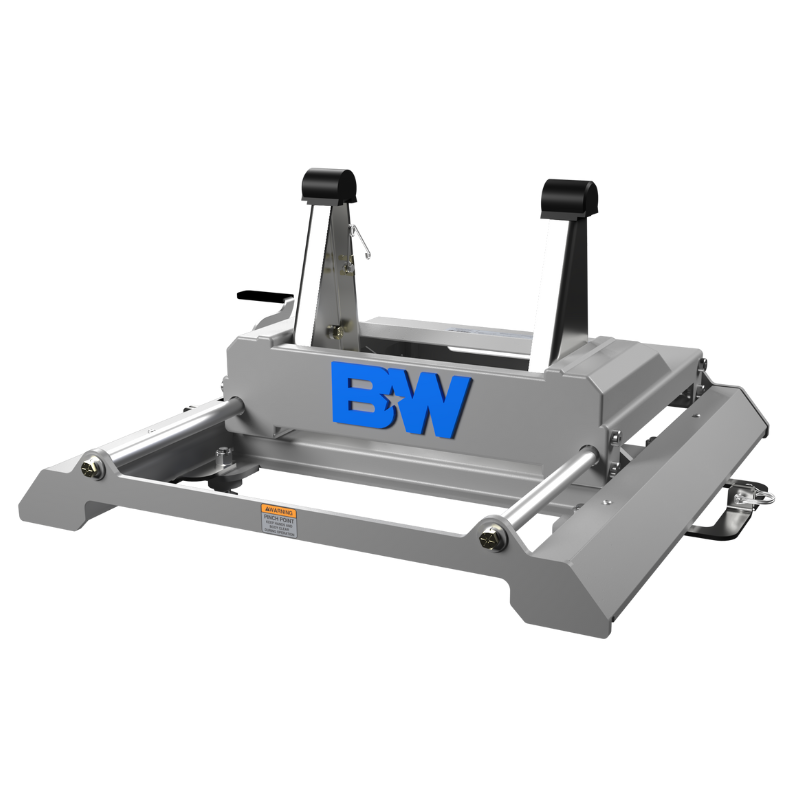 B&W Trailer Hitches Companion Slider 5th Wheel Hitch Base For 2020 GM Puck System Model RVB3775