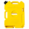 Yellow 2-gallon Rotopax diesel fuel container designed for offroad and overland use, featuring a sturdy handle and secure cap.