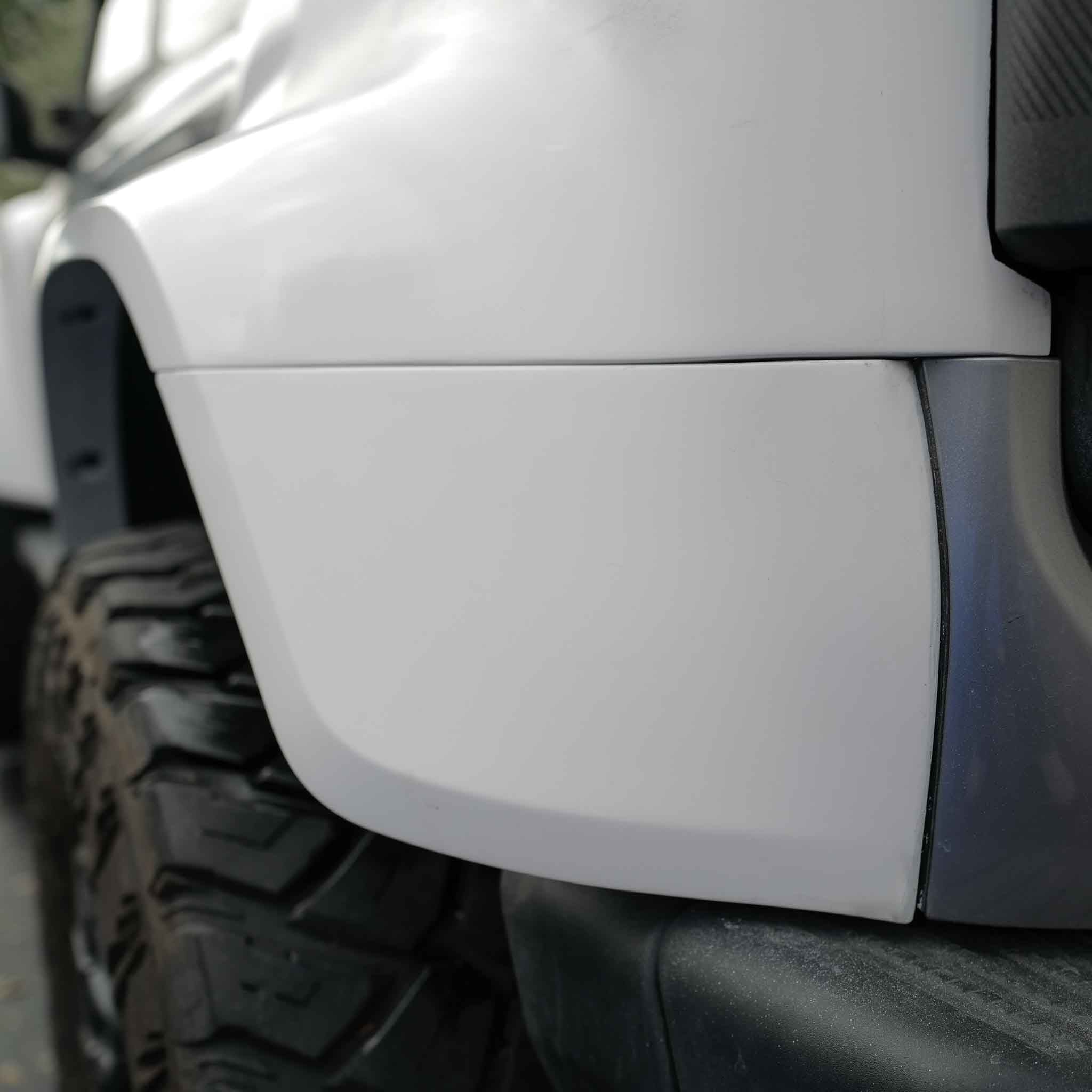 2022-2025 Ford Bronco Raptor rear quarter kit showcasing a sleek design and durable finish for enhanced offroad performance.