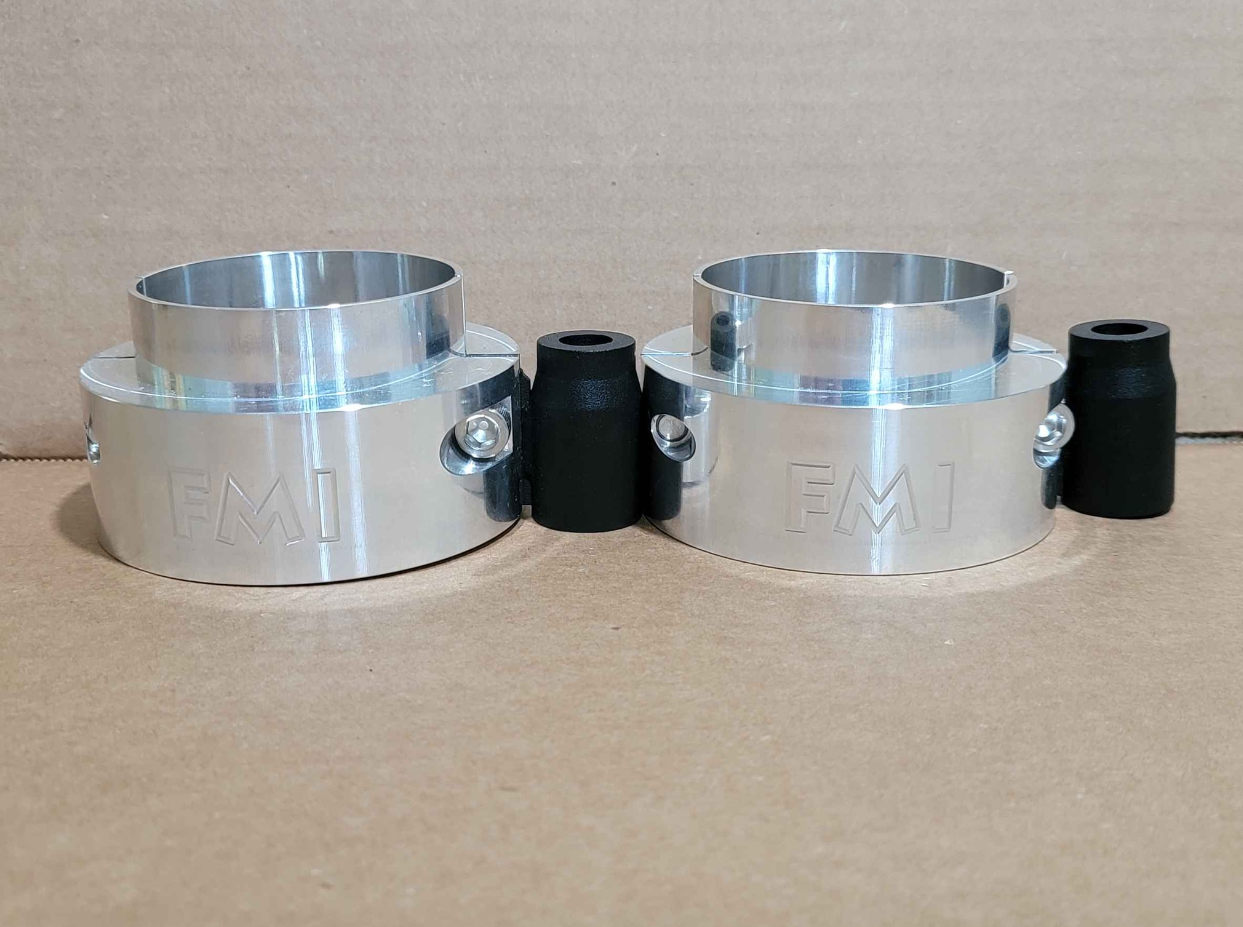 Aluminum front leveling kit for 2025 Ram RHO, designed to raise the front by 2 inches for improved stance and performance.