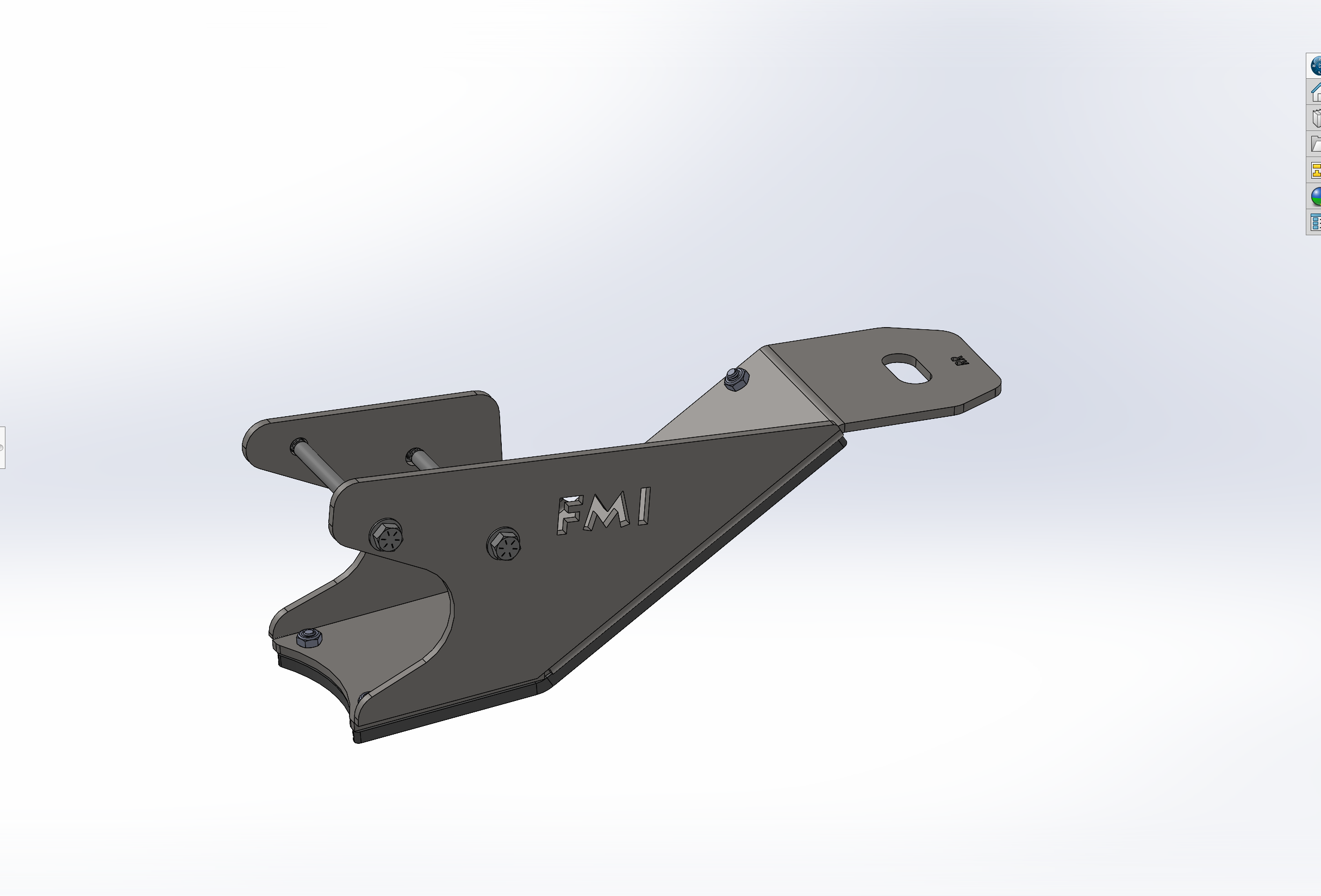 2024 Ranger Raptor rear lower arm frame guard featuring HDPE slide for enhanced protection and durability.