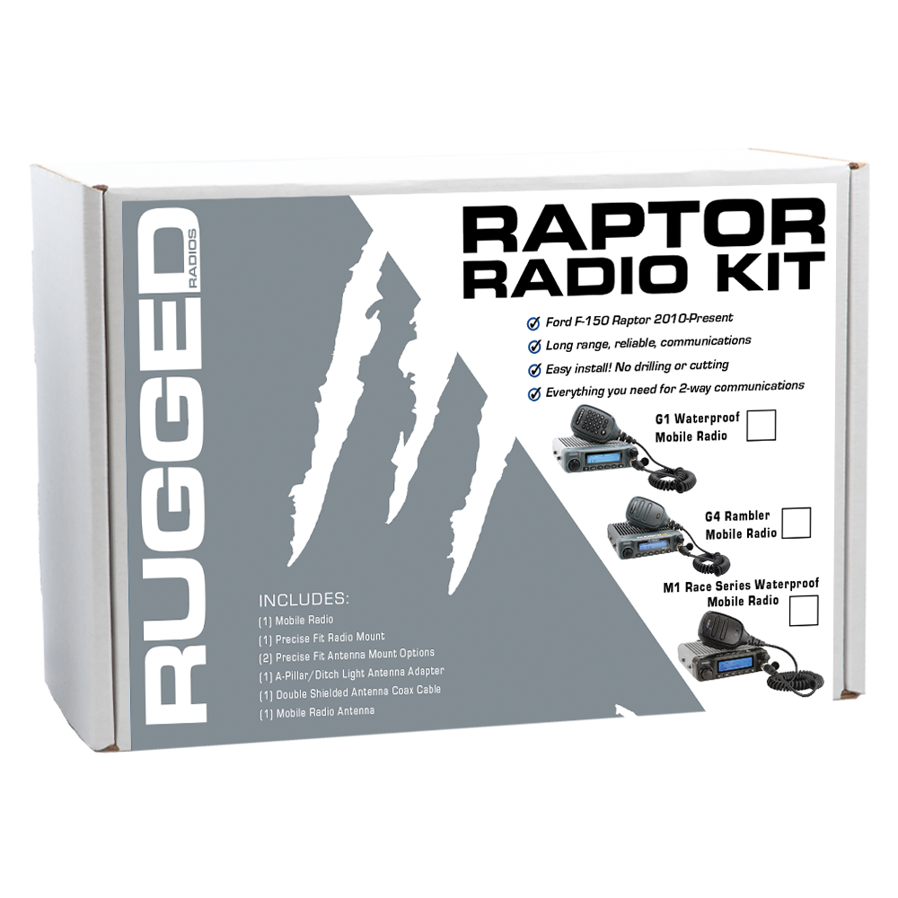 Ford Raptor Two-Way Mobile Radio Kit