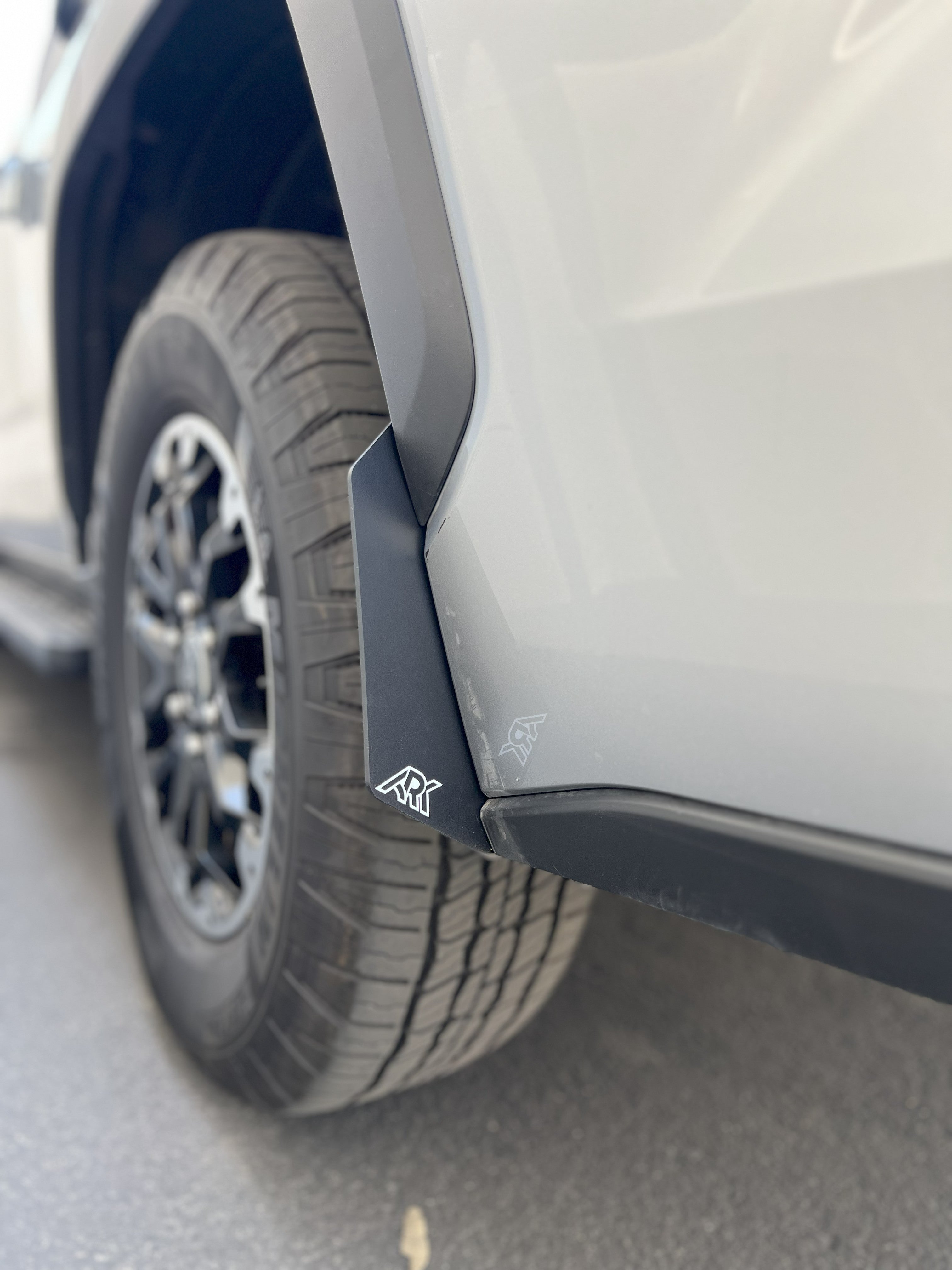 2022+ Toyota Sequoia TriXpoly Micro Flares enhancing wheel well protection and style, featuring a sleek design and durable material.