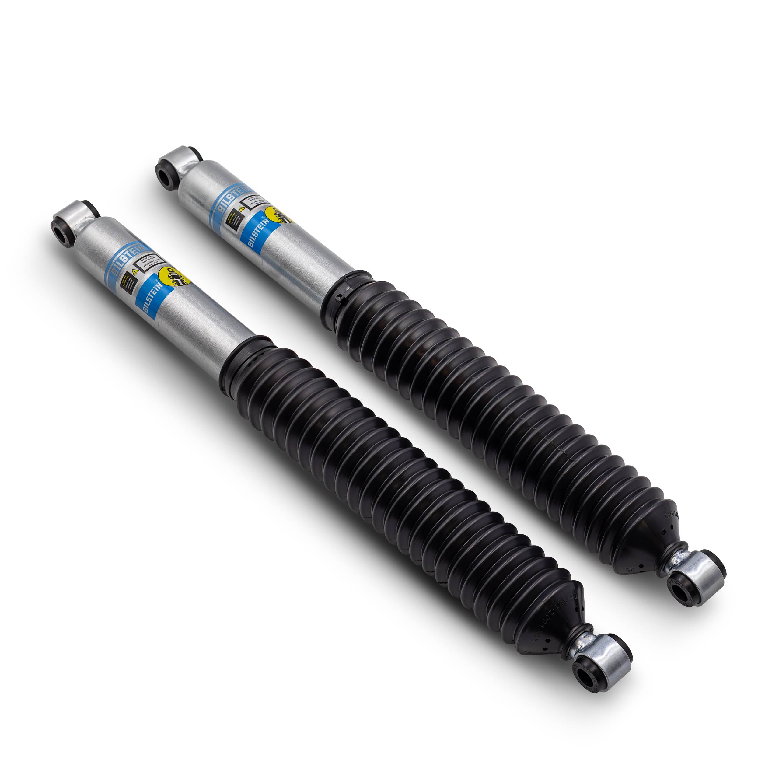 Bilstein 5100 rear shocks designed for 2-4 inch lift, providing enhanced performance for offroad vehicles.