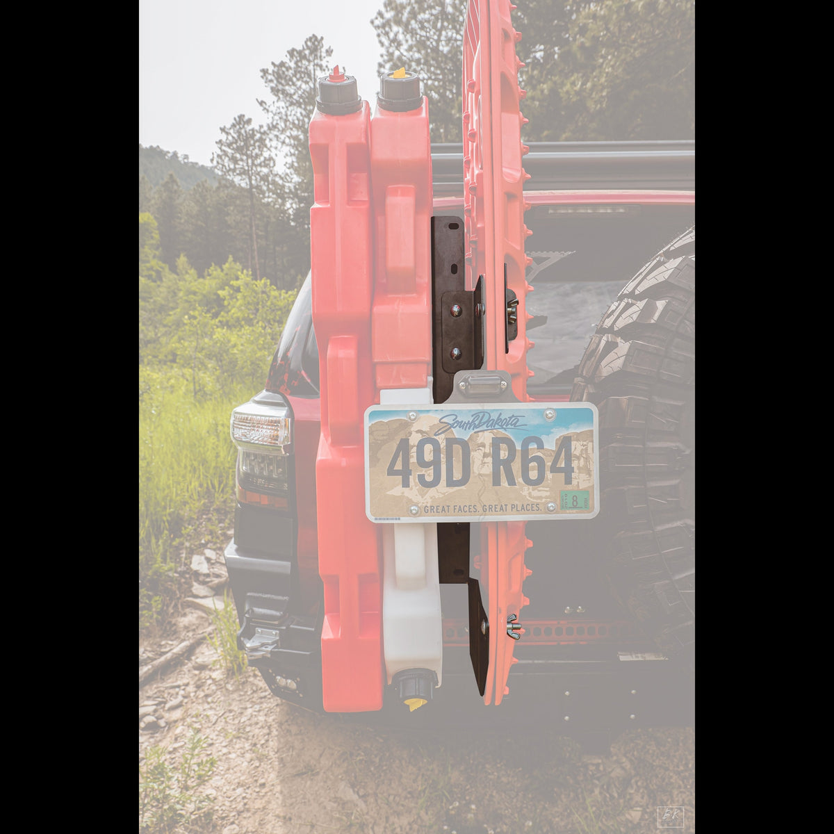 Toyota 4Runner Rotopax / Maxtrax Mount (Rear Bumper)