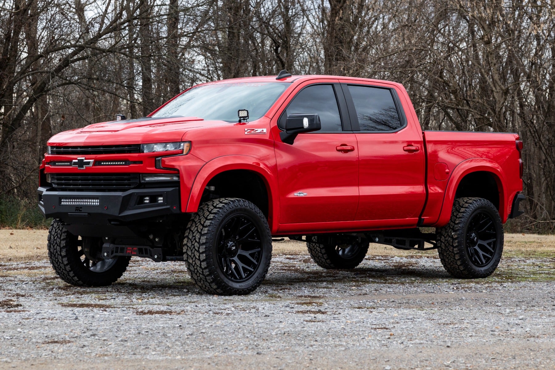 Fender Flares Sport GXN Deep Bronze Chevy Silverado 1500 2WD/4WD (19-26) Rough Country