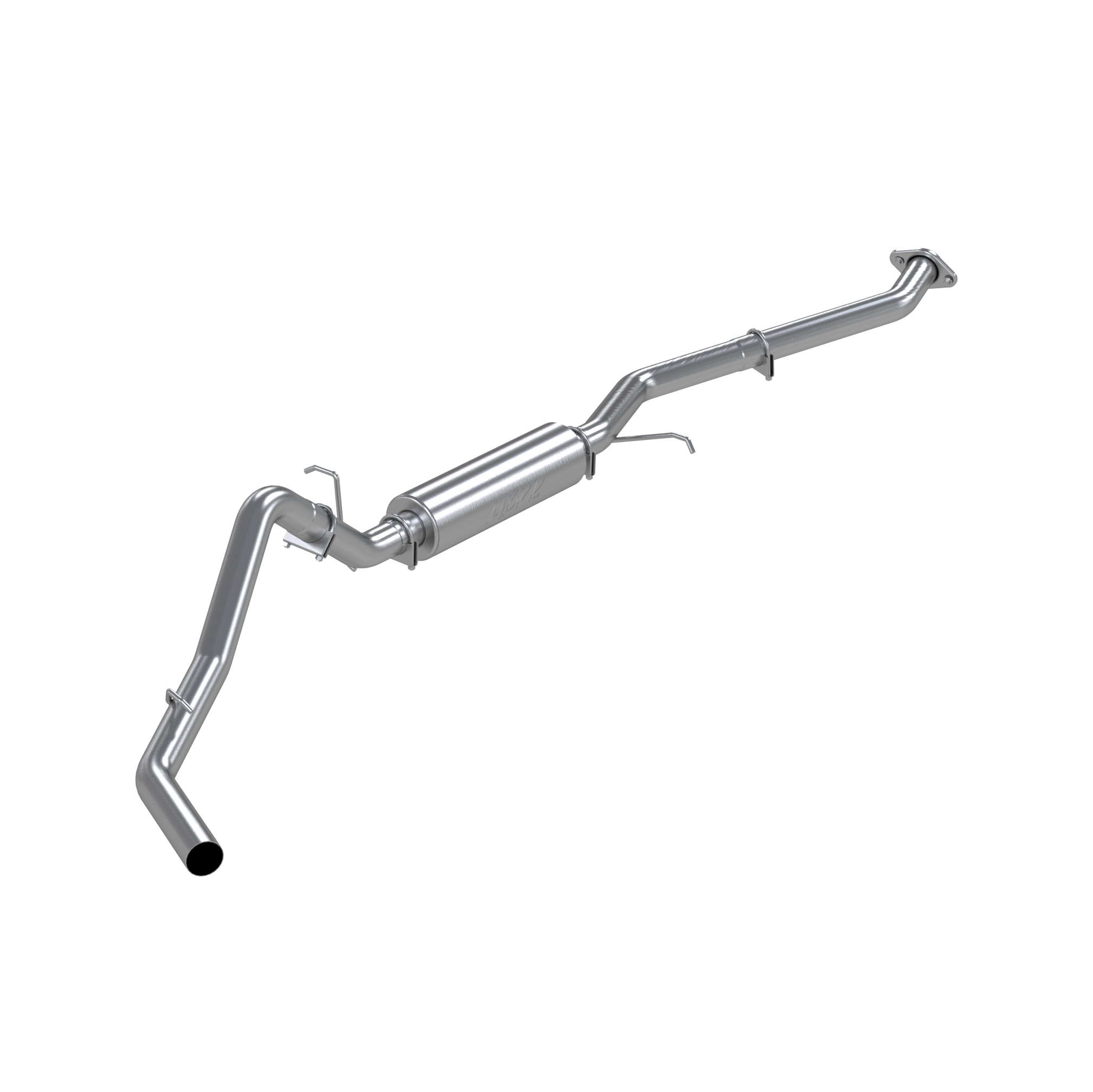 Cat Back Exhaust System Single Side Aluminized Steel For 03-07 Silverado/Sierra 1500 Classic MBRP