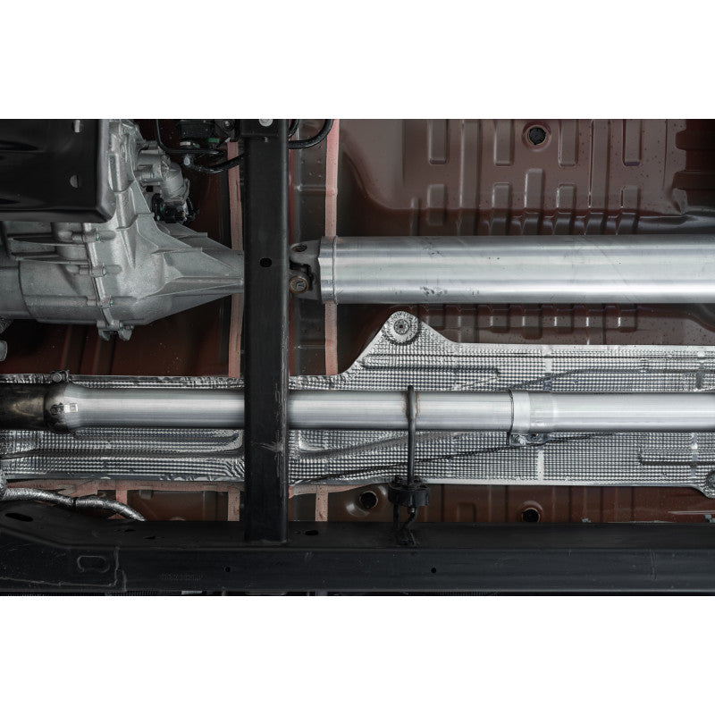2.5 Inch Cat Back Exhaust System For 19-up Silverado/Sierra 1500 6.2L, 2022 Silverado LTD/ Sierra Limited 6.2L Dual Rear 304 Stainless Steel MBRP