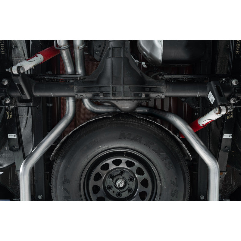 2.5 Inch Cat Back Exhaust System For 19-up Silverado/Sierra 1500 6.2L, 2022 Silverado LTD/ Sierra Limited 6.2L Dual Rear 304 Stainless Steel MBRP