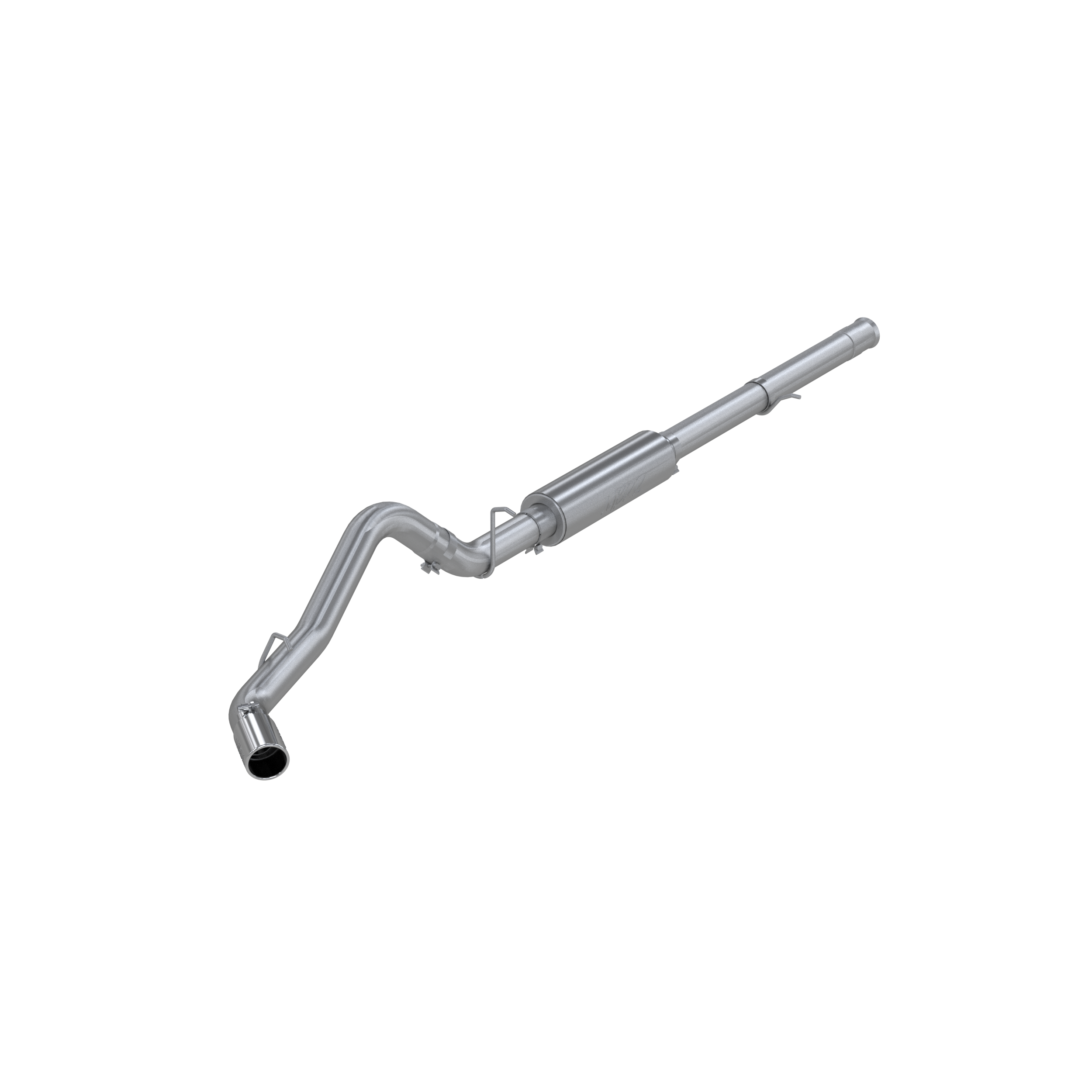 3 1/2 Inch Cat Back Exhaust System Single Side Exit For 11-13 Silverado/Sierra 1500 6.2L V8T409 Stainless Steel MBRP