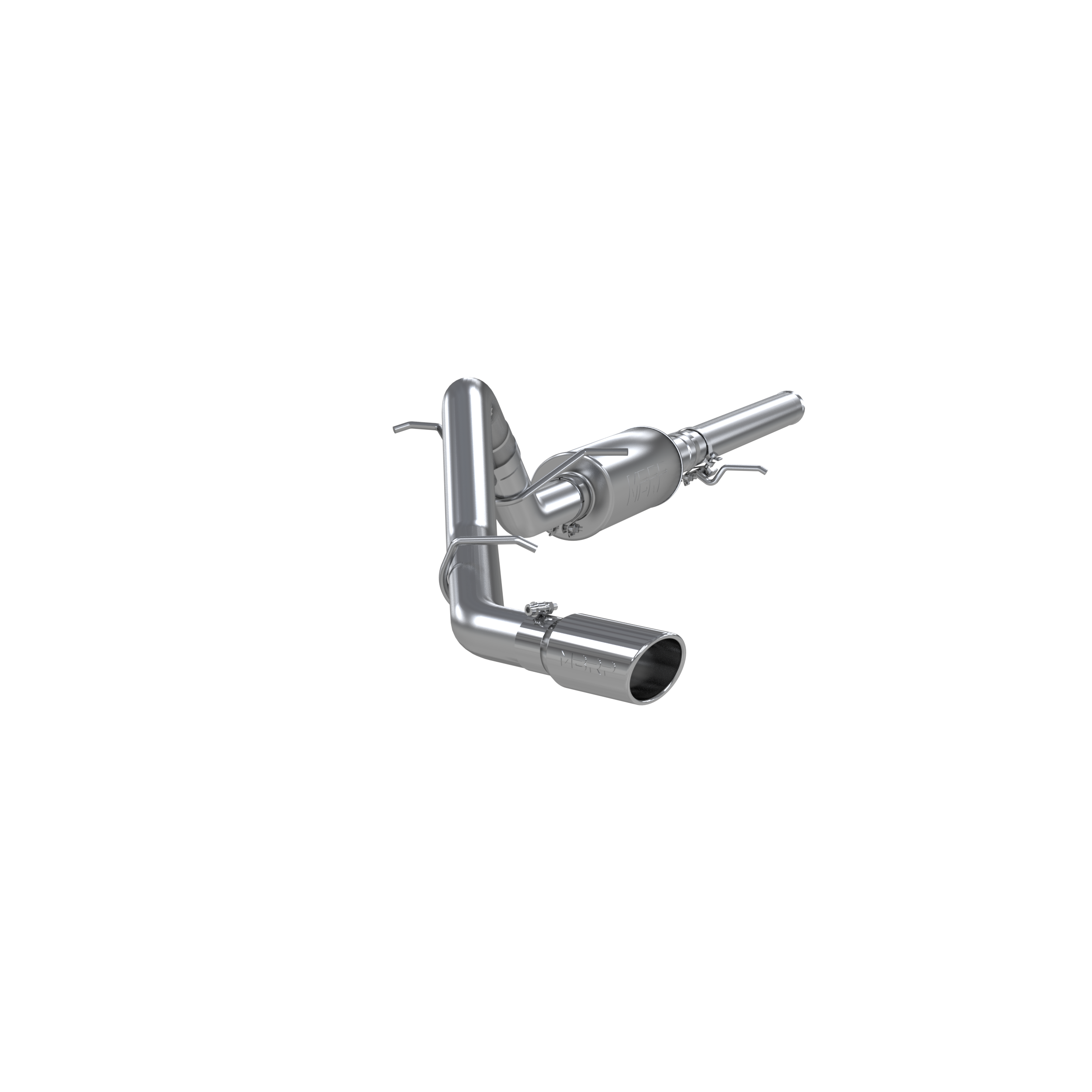 3 Inch Cat Back Exhaust System Single Side Exit T409 Stainless Steel For 14-18 Silverado/Sierra 1500 MBRP