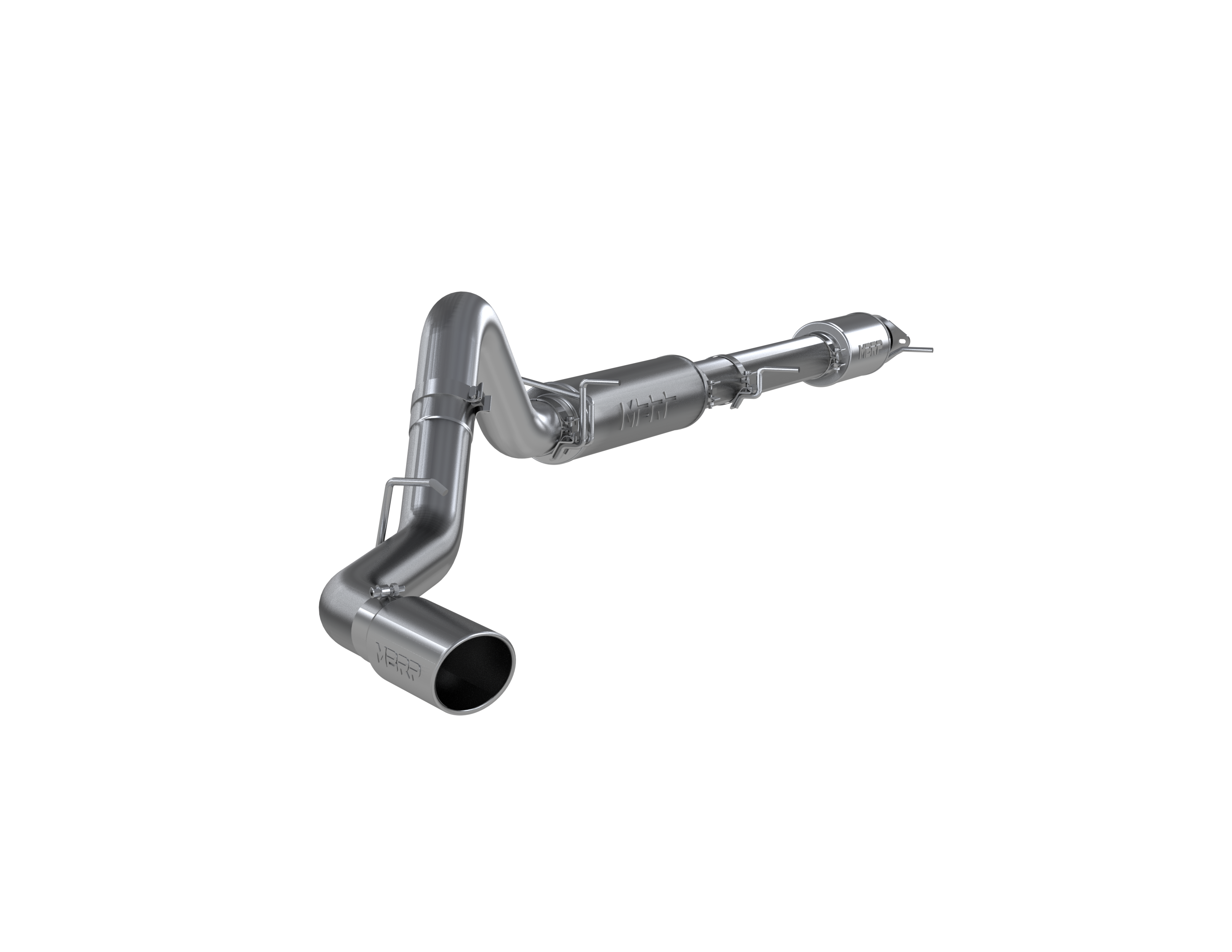 4 Inch Cat Back Exhaust System Single Side Exit 20-Up Silverado/Sierra 2500/3500 HD 6.6L V8 Armor Pro MBRP