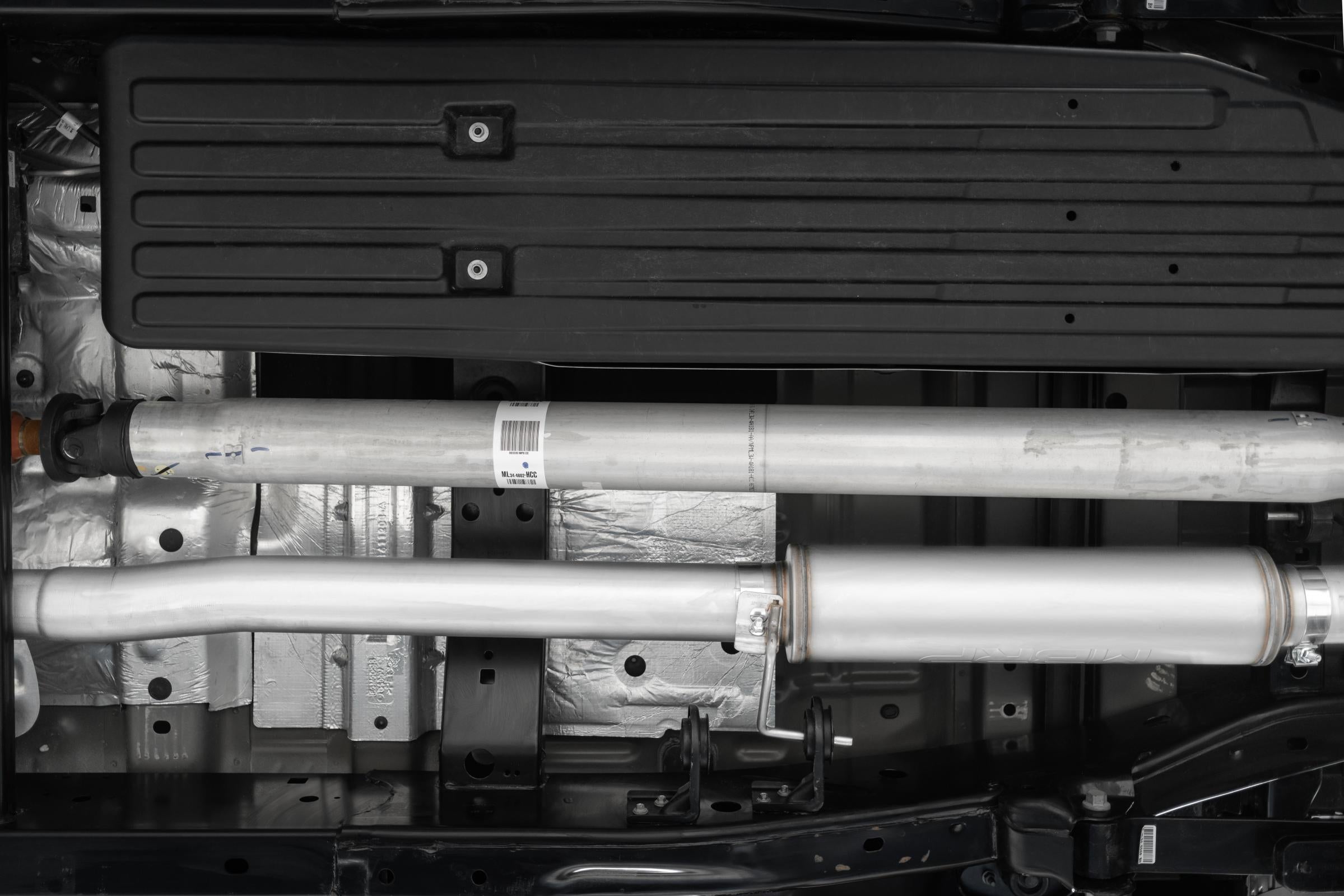 21-Up Ford F-150 4 Inch Cat Back Single Side Race version T409 Stainless Steel Exhaust System MBRP