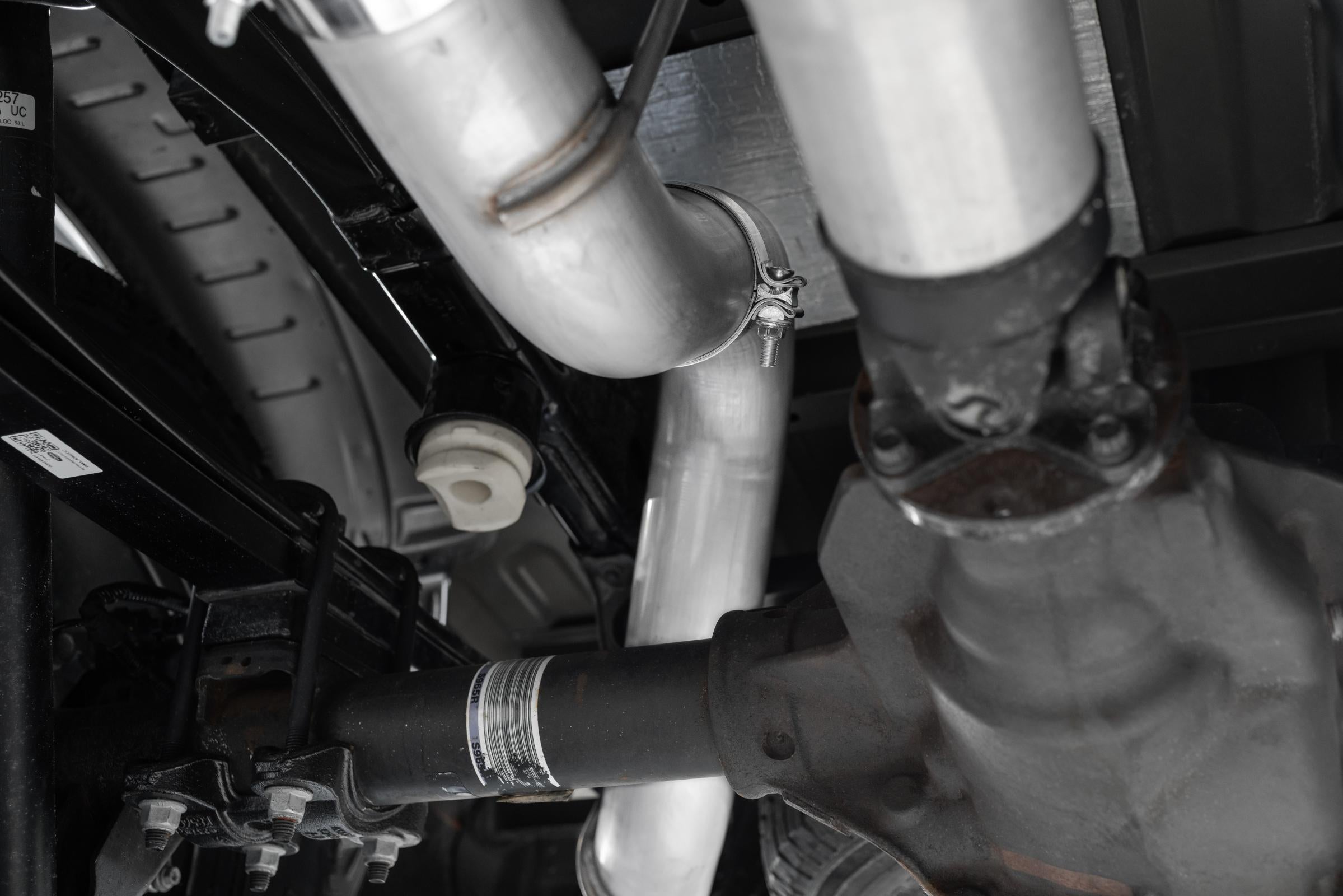 21-Up Ford F-150 4 Inch Cat Back Single Side Race version T409 Stainless Steel Exhaust System MBRP