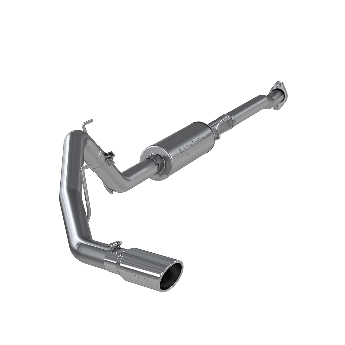Cat Back Exhaust System Single Side Aluminized Steel For 09-10 Ford F-150 MBRP