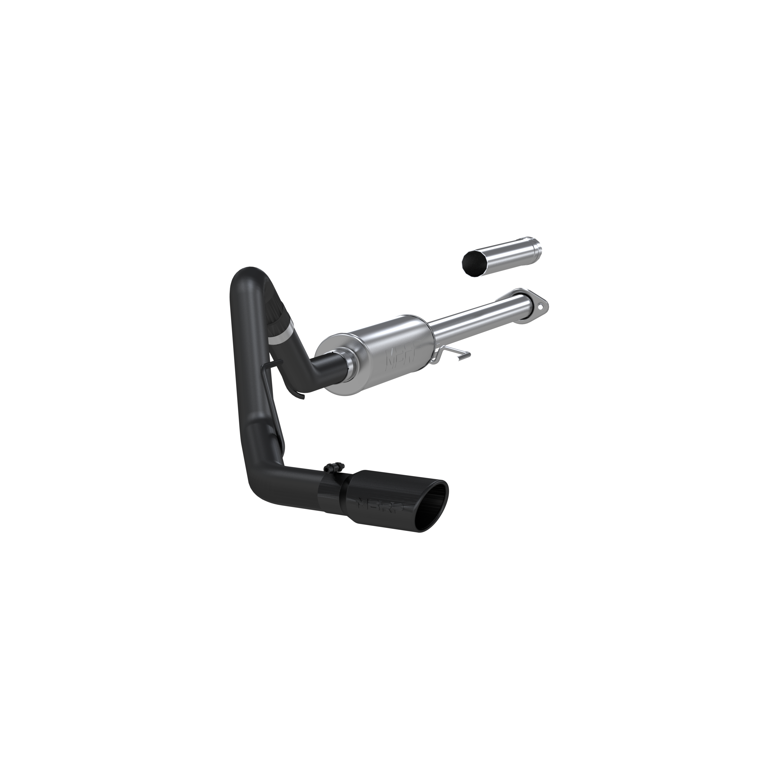3 Inch Cat Back Exhaust System Single Black Finish For 15-20 Ford F-150 2.7L/3.5L EcoBoost MBRP