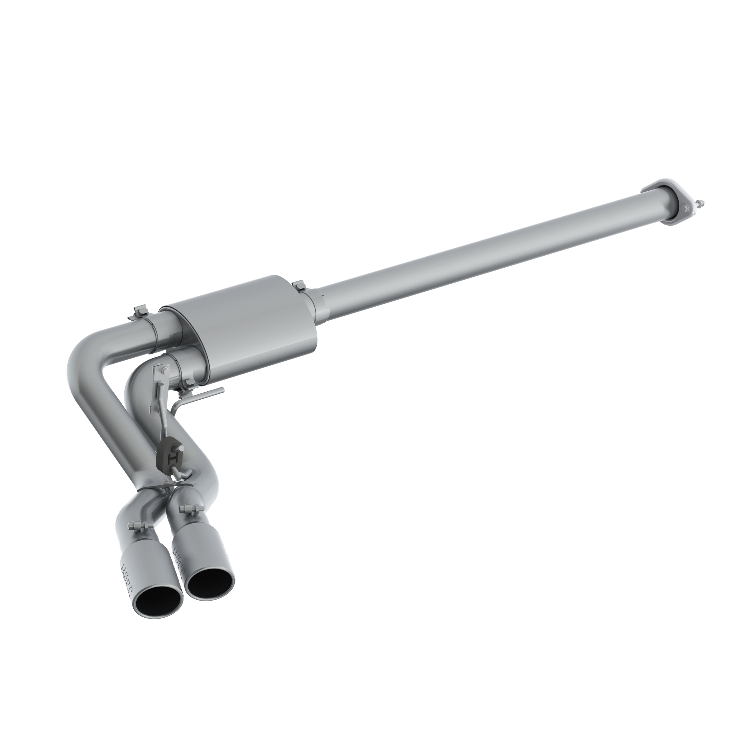 3 Inch Cat Back Exhaust System For 15-20 Ford F-150 Single Side Dual Aluminized Steel MBRP