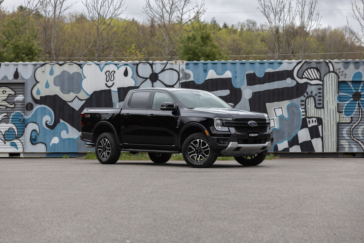 2024 Ford Ranger 2.3L Ecoboost Armor Pro T304SS 3-Inch Cat-Back Single Side Exit with Polished Tip MBRP