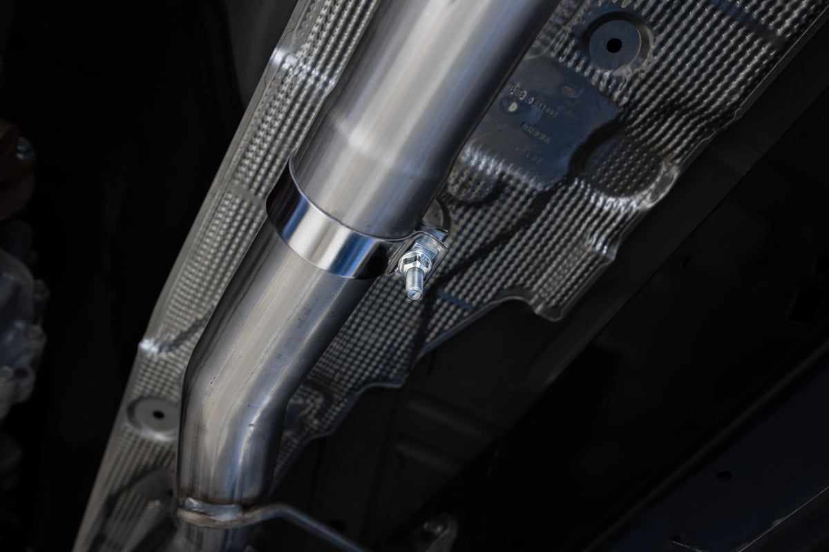 2024 Ford Ranger 2.3L Ecoboost Armor Pro T304SS 3-Inch Cat-Back Single Side Exit with Polished Tip MBRP