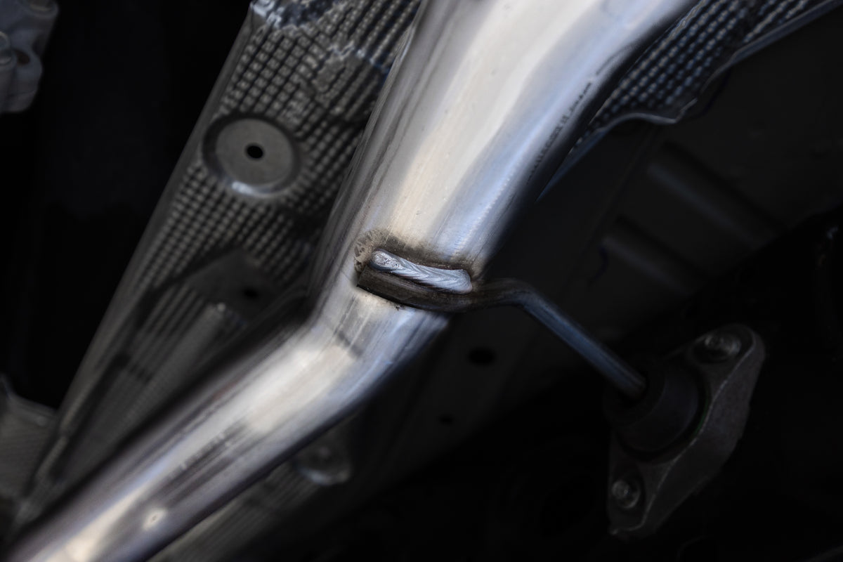 2024 Ford Ranger 2.3L Ecoboost Armor Pro T304SS 3-Inch Cat-Back Single Side Exit with Polished Tip MBRP