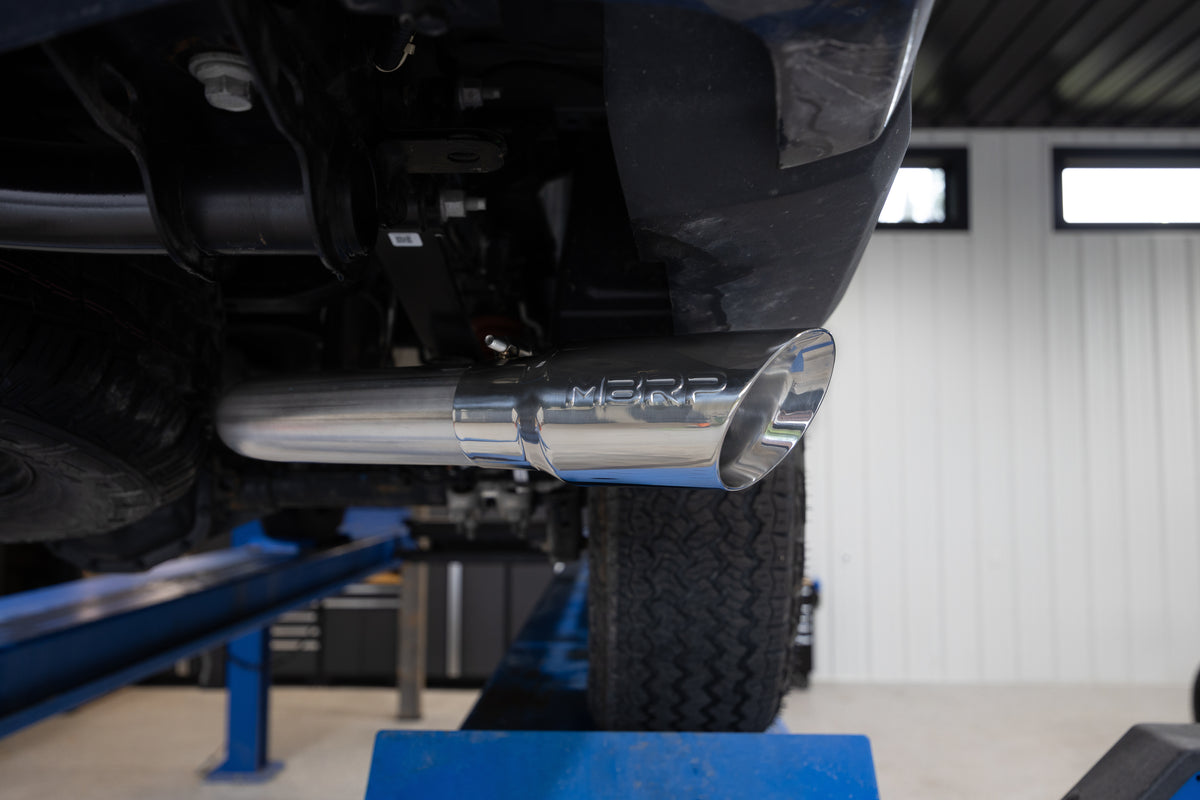 2024 Ford Ranger 2.3L Ecoboost Armor Pro T304SS 3-Inch Cat-Back Single Side Exit with Polished Tip MBRP