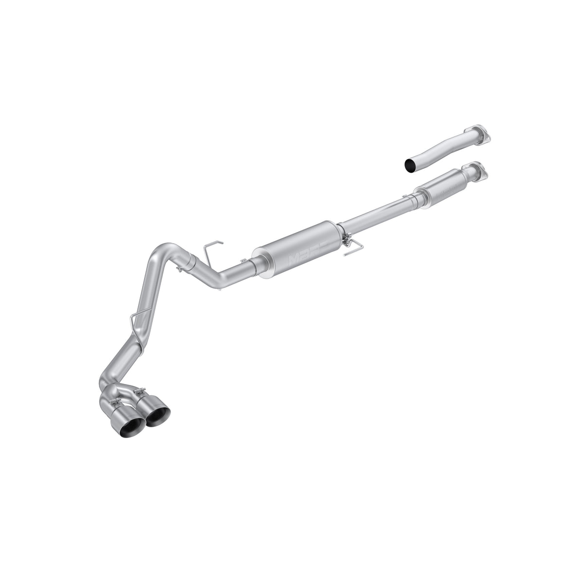 21-Present Ford F-150 2.7L/ 3.5L EcoBoost and 5.0L, Armor Lite 3-Inch Cat-Back Single Side with Dual Outlet MBRP