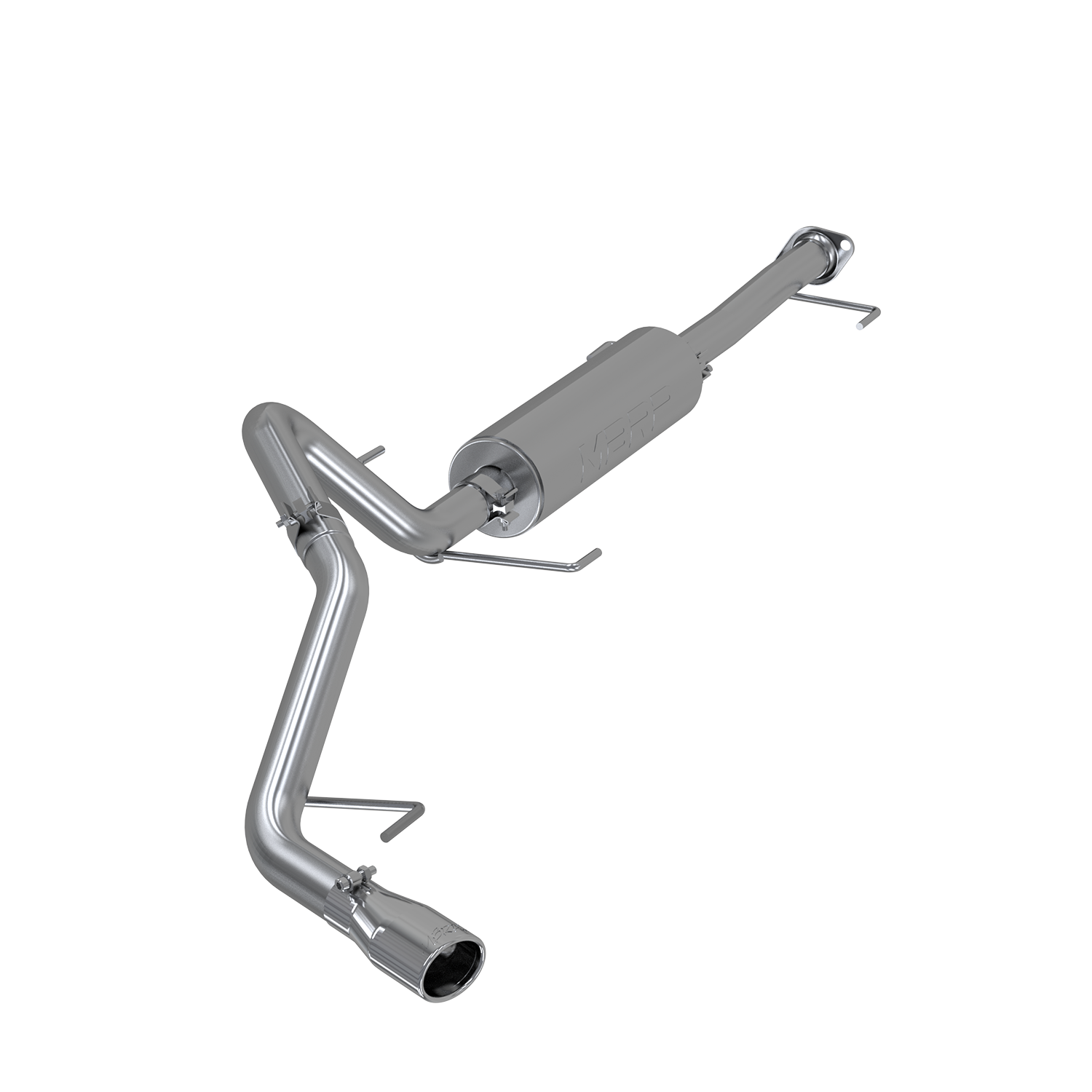 Cat Back Exhaust System Single Rear Exit Aluminized Steel For 07-14 Toyota FJ 4.0L V6 MBRP