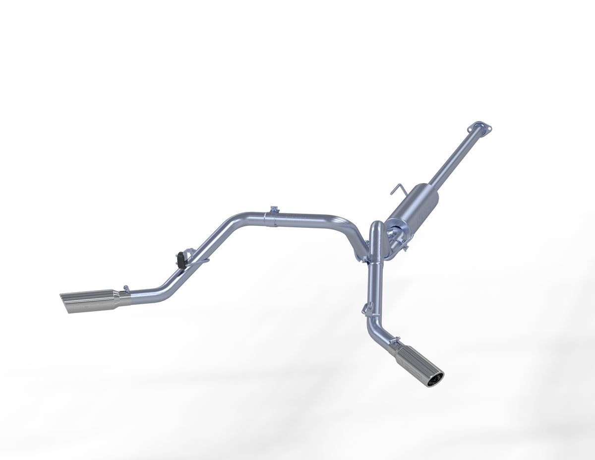 Cat Back Exhaust System Dual Split Side Aluminized Steel For 05-15 Toyota Tacoma MBRP