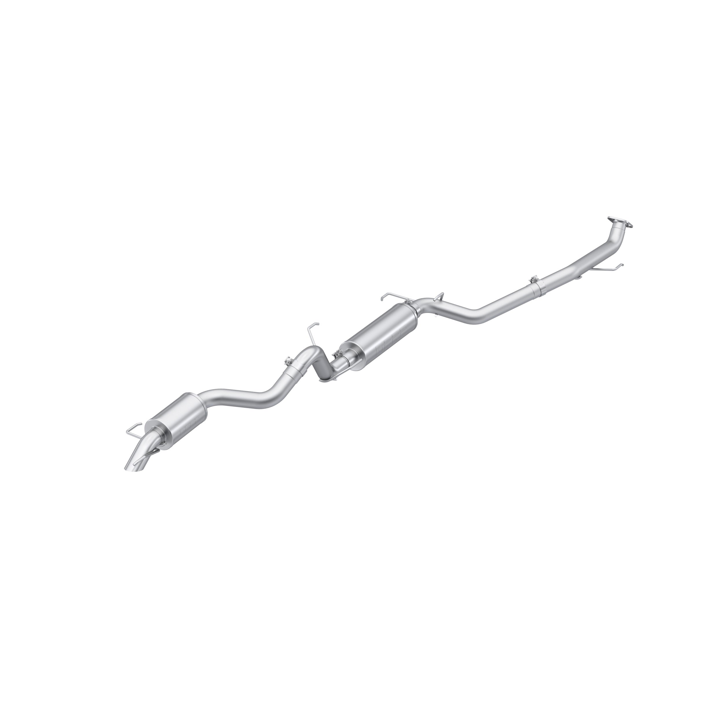 24-Present Toyota 4Runner, Armor Lite, Overland 3-Inch Cat-Back Single Rear, High-Clearance Turndown, MBRP