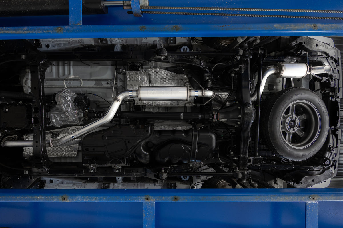 24-Present Toyota 4Runner, Armor Lite, Overland 3-Inch Cat-Back Single Rear, High-Clearance Turndown, MBRP