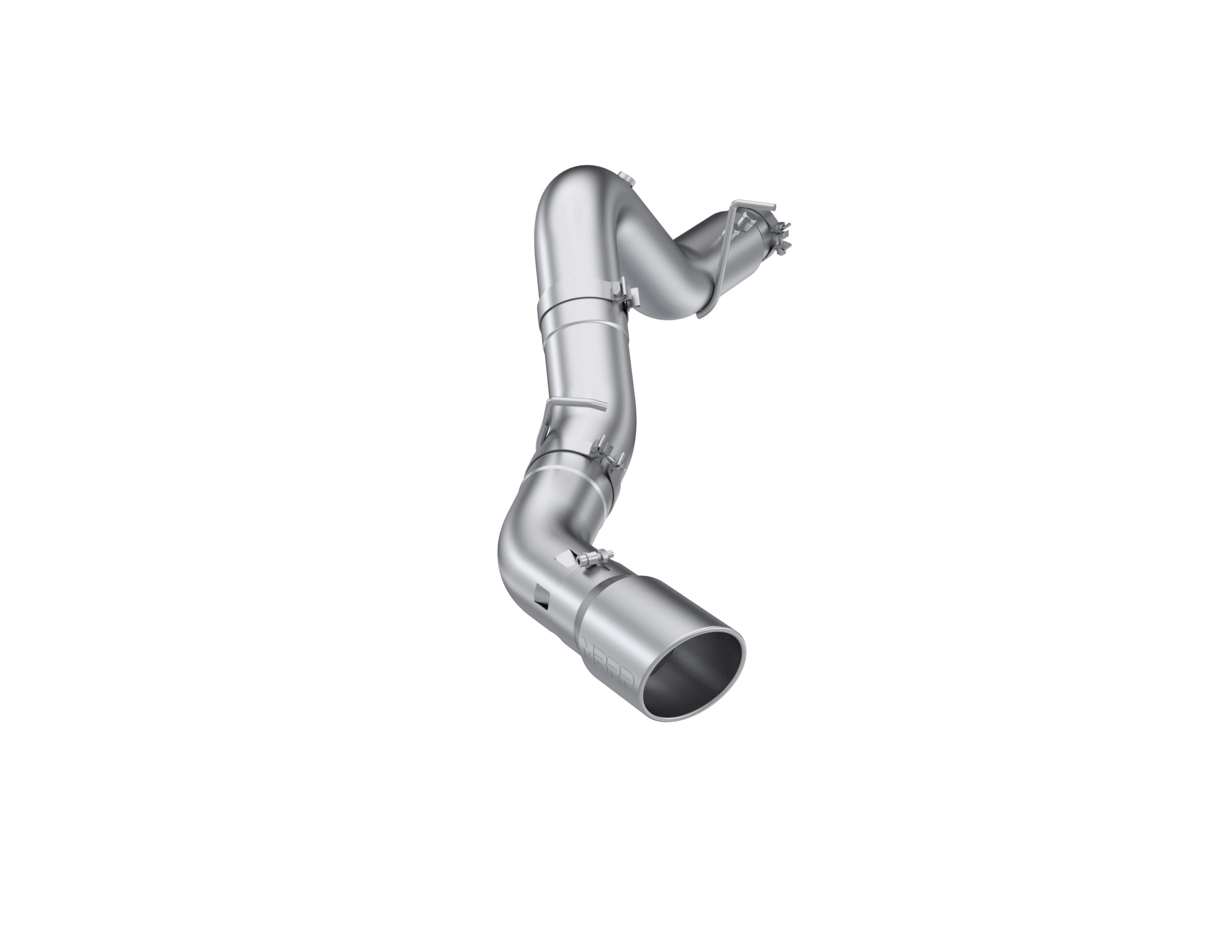 2020-2023 Chevrolet/GMC 2500/3500 HD 6.6L Duramax EC/CC Armor Lite Aluminized Steel 5 Inch Filter Back Single Side Exit MBRP