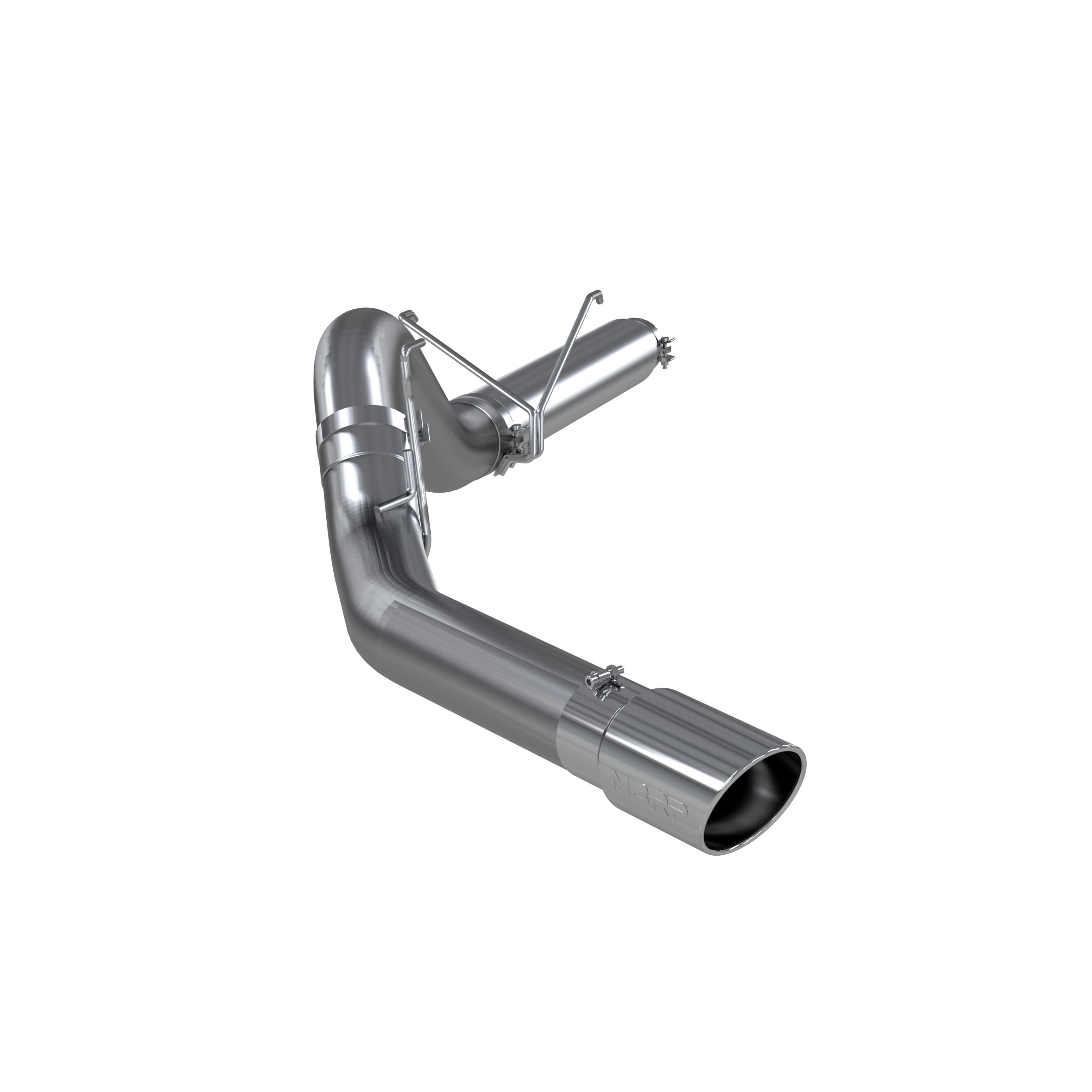 5 Inch Filter Back Single Side Aluminized Steel For 07-12 RAM 2500/3500 Cummins 6.7L MBRP