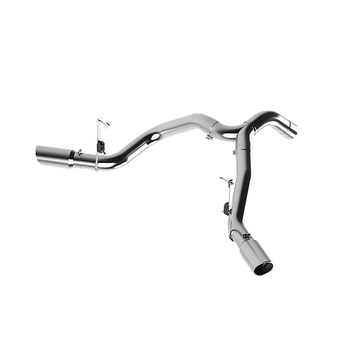 4 Inch Filter Back Cool Duals Aluminized Steel For 13-Up RAM 3500 Cummins MBRP