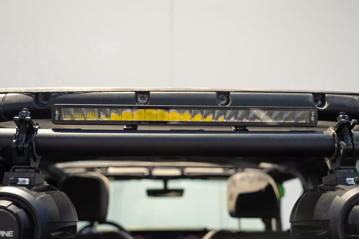 2018 2025 Jeep Wrangler JL JLU Rear Speaker Light Bar Mount DV8 Offroad