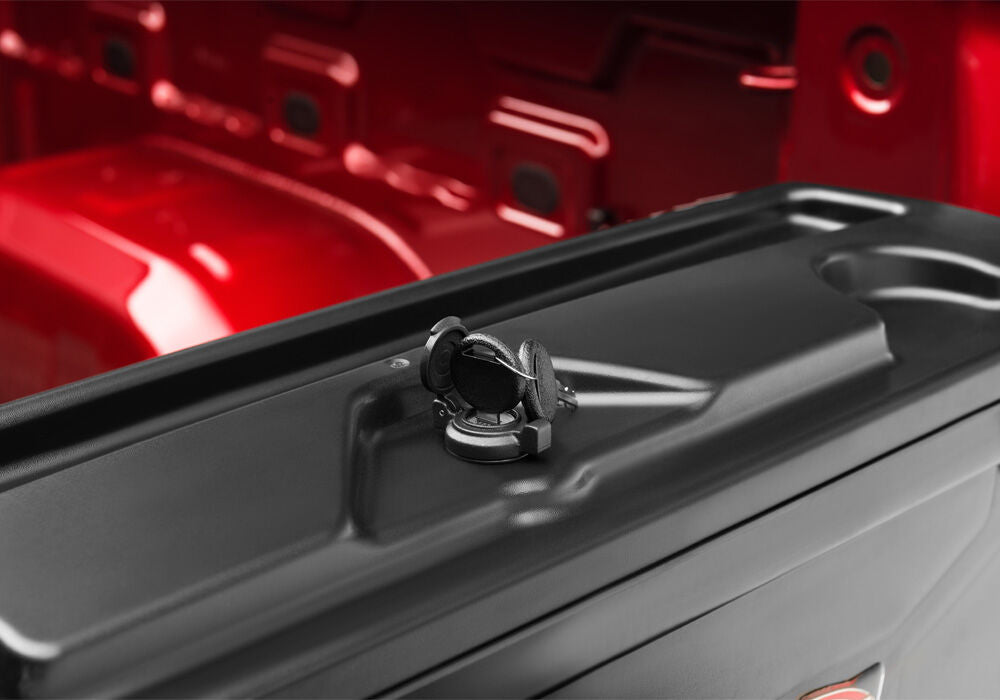 Truck Bed Storage Box Swing Case 2004-2012 Chevrolet Colorado/GMC Canyon Passenger Side Black Smooth UnderCover