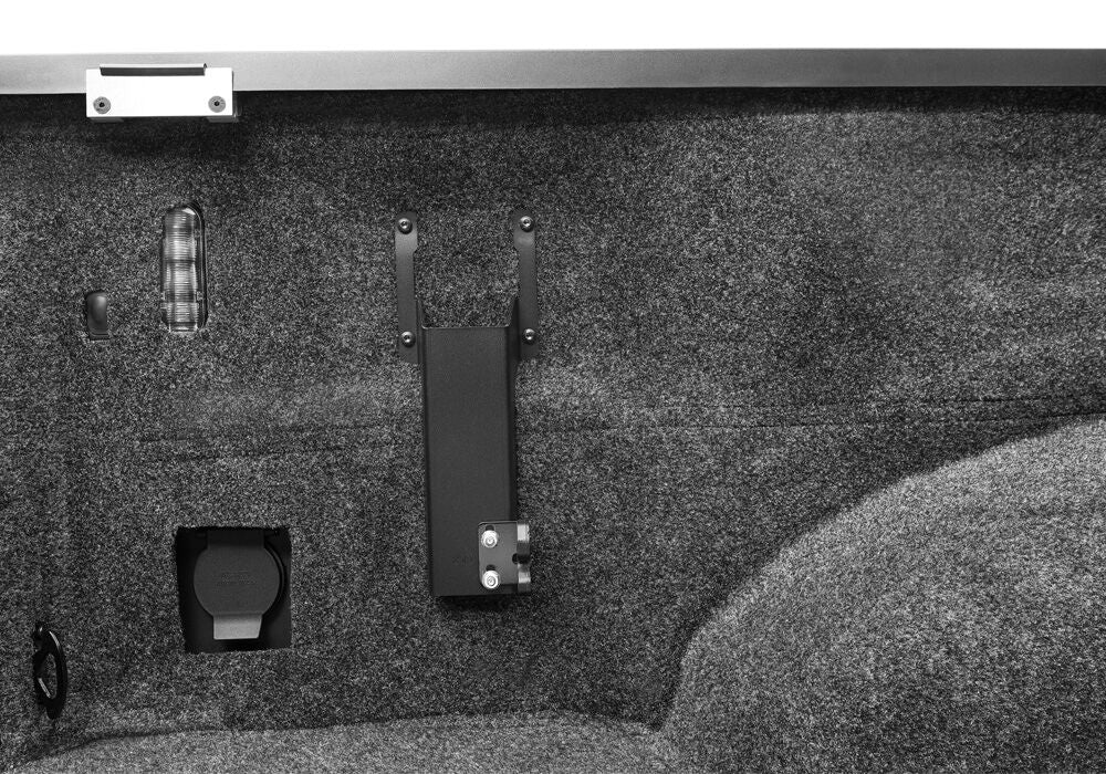 Truck Bed Storage Box Swing Case 2015-2026 Ford F-150 (Includes Lightning) Drivers Side Black Smooth UnderCover