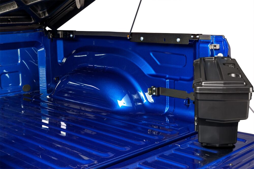 Truck Bed Storage Box Swing Case 2002-2018 (2019-2023 Classic) Dodge Ram 1500/2003-2025 2500/3500 Passenger Side Without RamBox Black Smooth Will NOT Fit 2013-2025 Ram 3500 With Factory Tow Package UnderCover