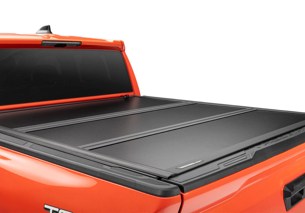 Tonneau Cover Select 2007-2021 Toyota Tundra 5 Foot 6 Inch Bed CrewMax Without Deck Rail System Without Trail Special Edition Storage Boxes Black Textured UnderCover